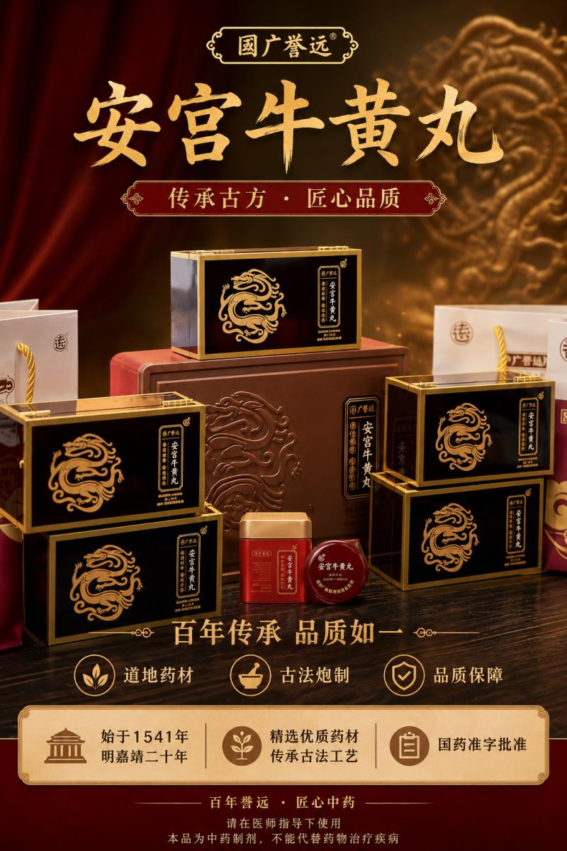 廣譽(yù)遠(yuǎn)安宮牛黃丸
